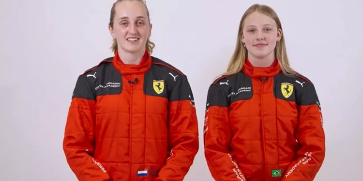 Maya Weug e Aurelia Nobels, Driver Academy Ferrari