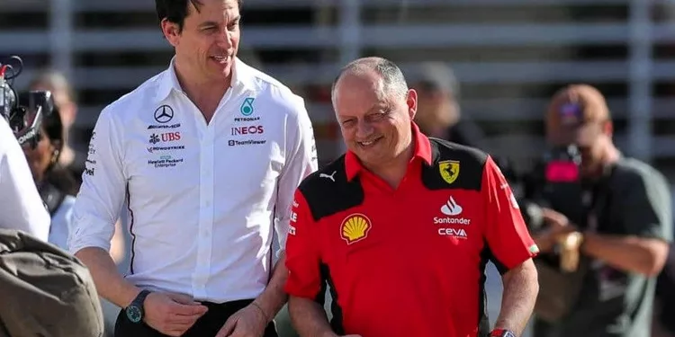 Fréderic Vasseur - Toto Wolff