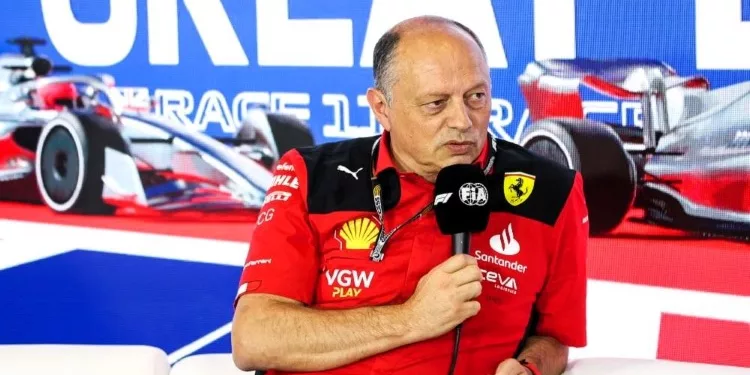 Frédéric Vasseur - Scuderia Ferrari team principal