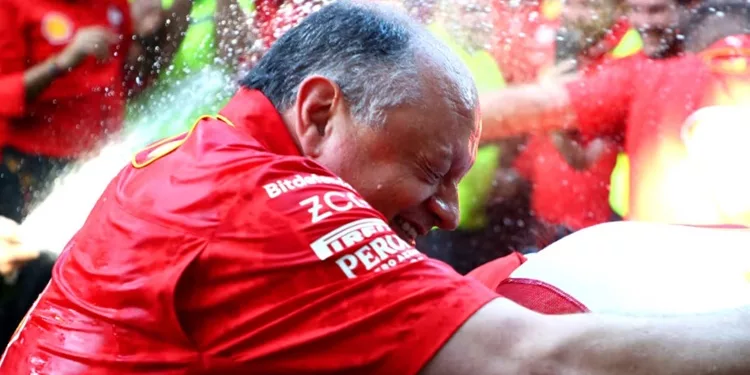 Frédéric Vasseur, team principal Scuderia Ferrari