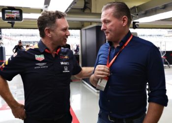 Christian Horner e Jos Verstappen