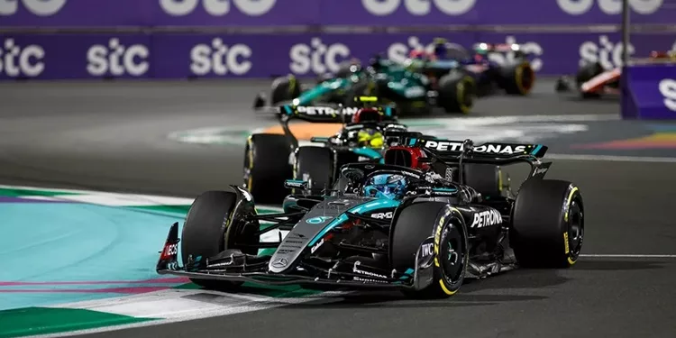 Mercedes W15 - Gp Arabia Saudita 2024