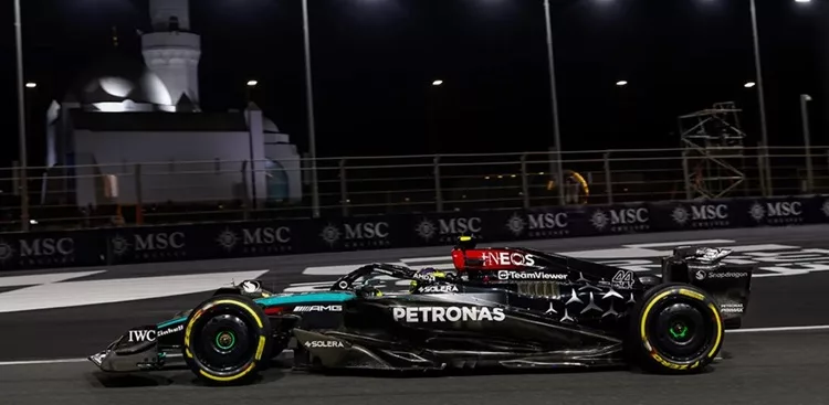 Mercedes W15 - Gp Arabia Saudita 2024 - Lewis Hamilton