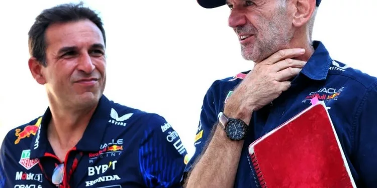 Red Bull - Pierre Waché e Adrian Newey