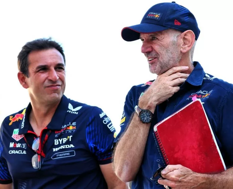 Red Bull - Pierre Waché e Adrian Newey