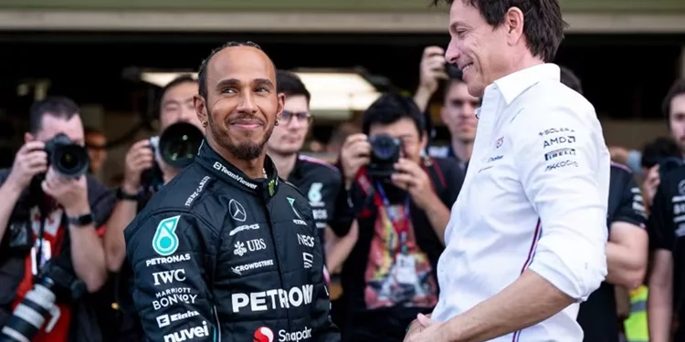 Toto Wolff e Lewis Hamilton - Mercedes AMG Petronas F1 Team