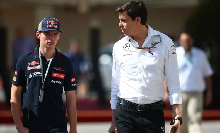 Toto Wolff e Max Verstappen