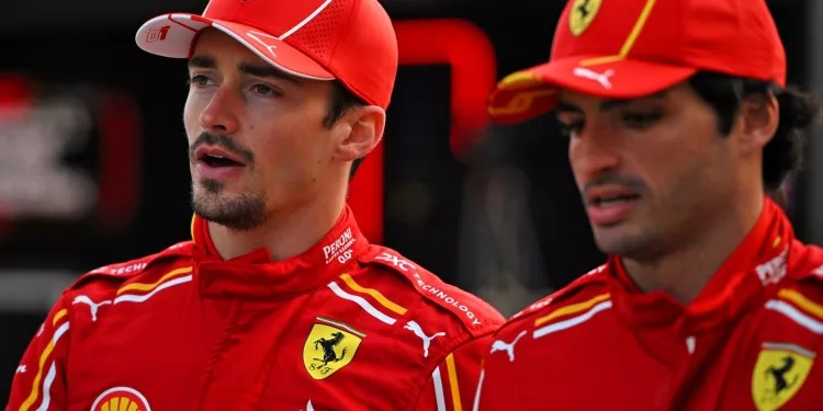 Charles Leclerc e Carlos Sainz (Scuderia Ferrari) - Stagione 2024