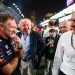 Christian Horner (Oracle Red Bull Racing) e Stefano Domenicali (CEO F1)