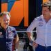 Christian Horner (Oracle Red Bull Racing) e Toto Wolff (Mercedes AMG Petronas F1 Team)