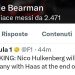 bearman in haas like hulkenberg