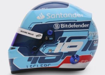 F1: i caschi dei piloti Ferrari per il Gp di Miami