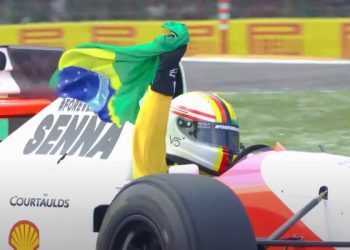 Il tributo di Sebastian Vettel ad Ayrton Senna