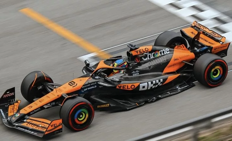 McLaren GP Spain race