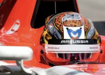 24H Le Mans – Raffaele Marciello con il casco per Jules Bianchi