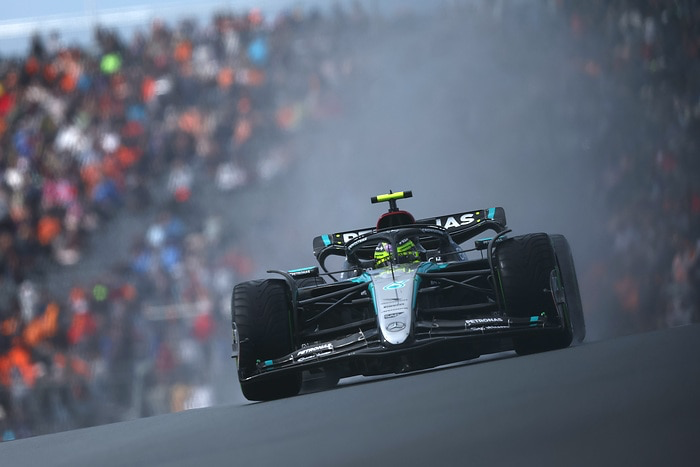 Gp Olanda 2024 - Mercedes: Russell salva la giornata