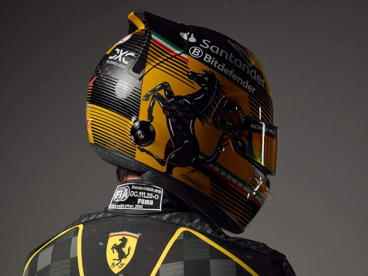 Casco Sainz