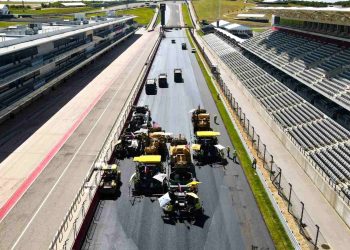 GP USA 2024 Austin asfalto