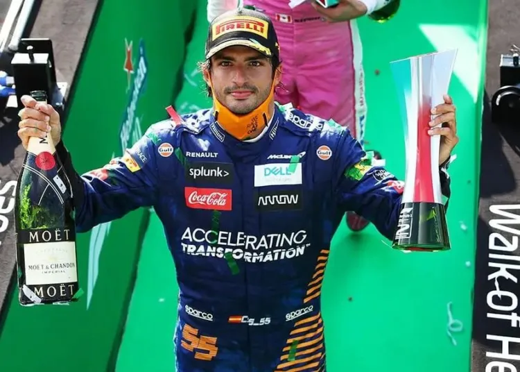 Carlos Sainz sarebbe campione del mondo a bordo di questa McLaren