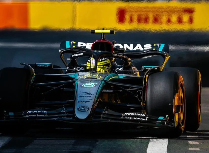 Gp Azerbaijan 2024 Mercedes Hamilton