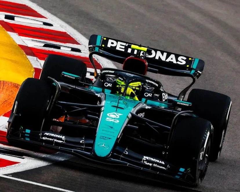 Gp Singapore 2024, Mercedes prove libere