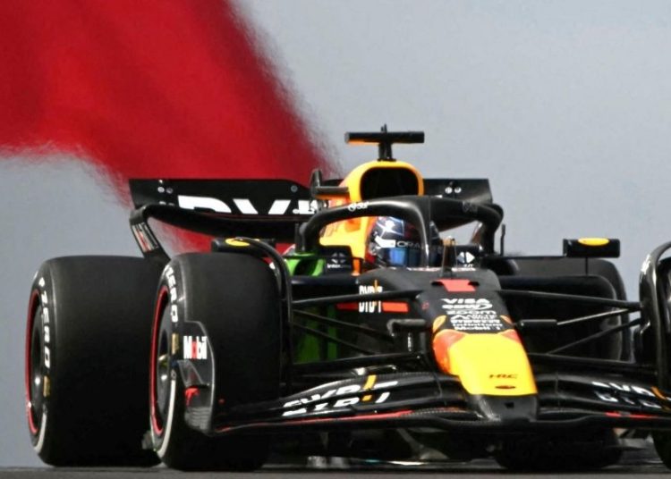 GP USA Sprint Qualifying Max Verstappen Pole