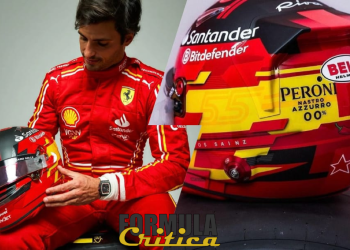 CURIOSITÀ – La stella di Maria: la storia che si cela dietro il casco di Carlos Sainz