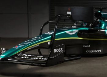 simulatore aston martin f1