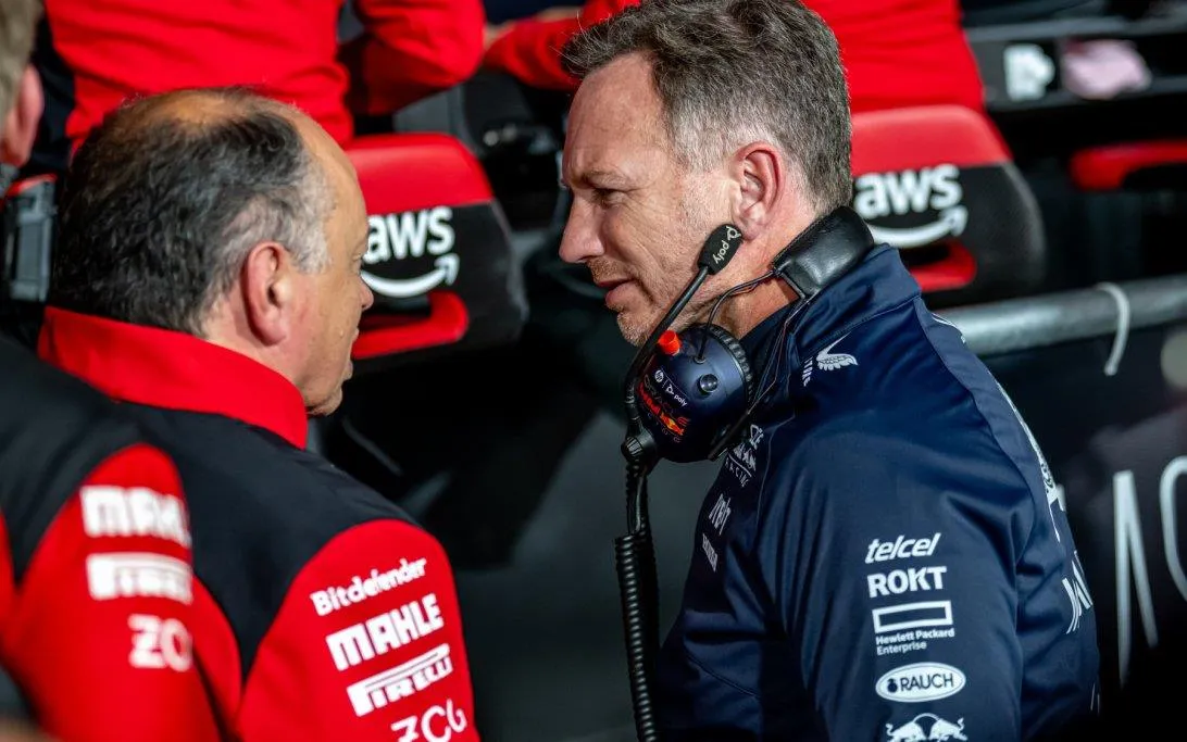 Christian Horner e Frédéric Vasseur 