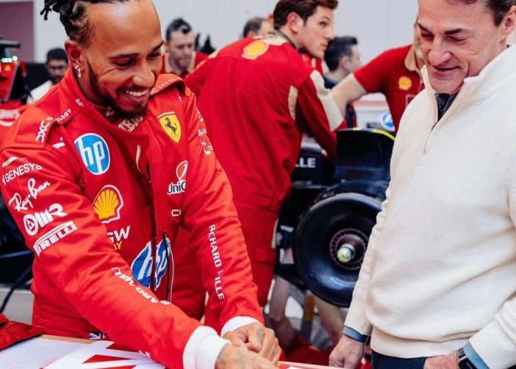 Lewis Hamilton - Ferrari
