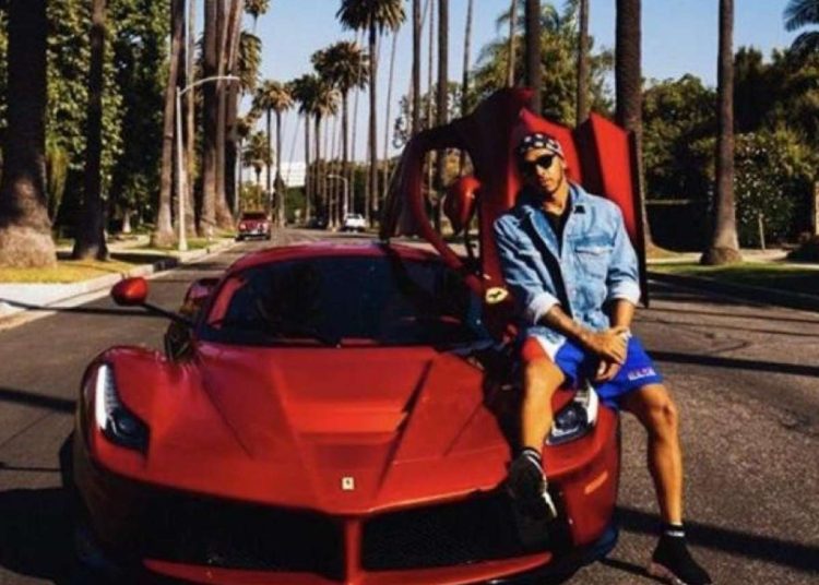 hamilton testimonial ferrari