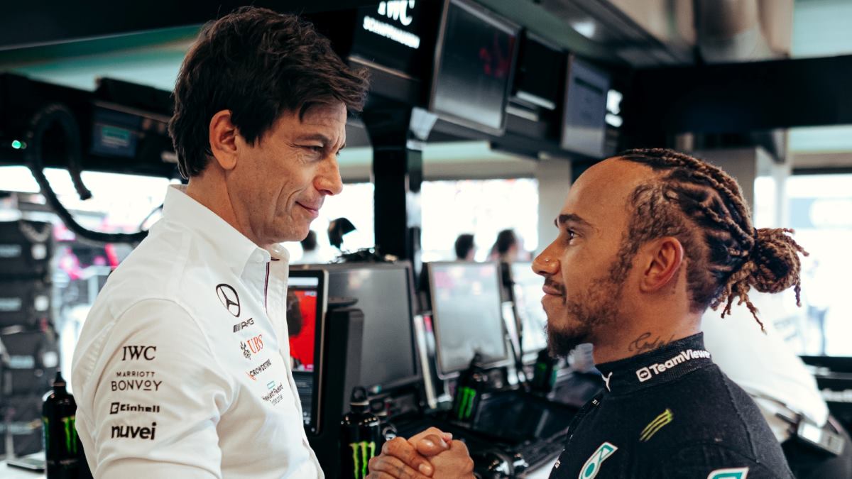 Lewis Hamilton e Toto Wolff