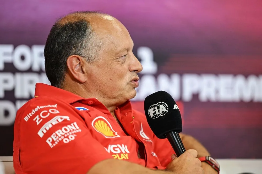 Fred Vasseur Team Principal Ferrari