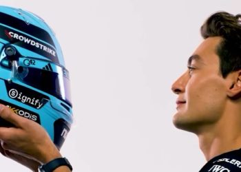 Dopo Verstappen e Sainz ecco anche il casco 2025 di Russell