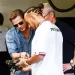 Lewis Hamilton e Brad Pitt