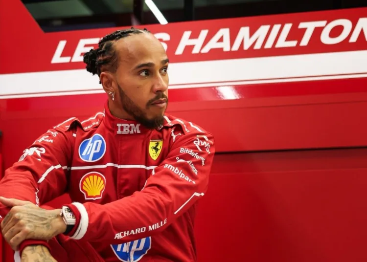 Lewis Hamilton Ferrari