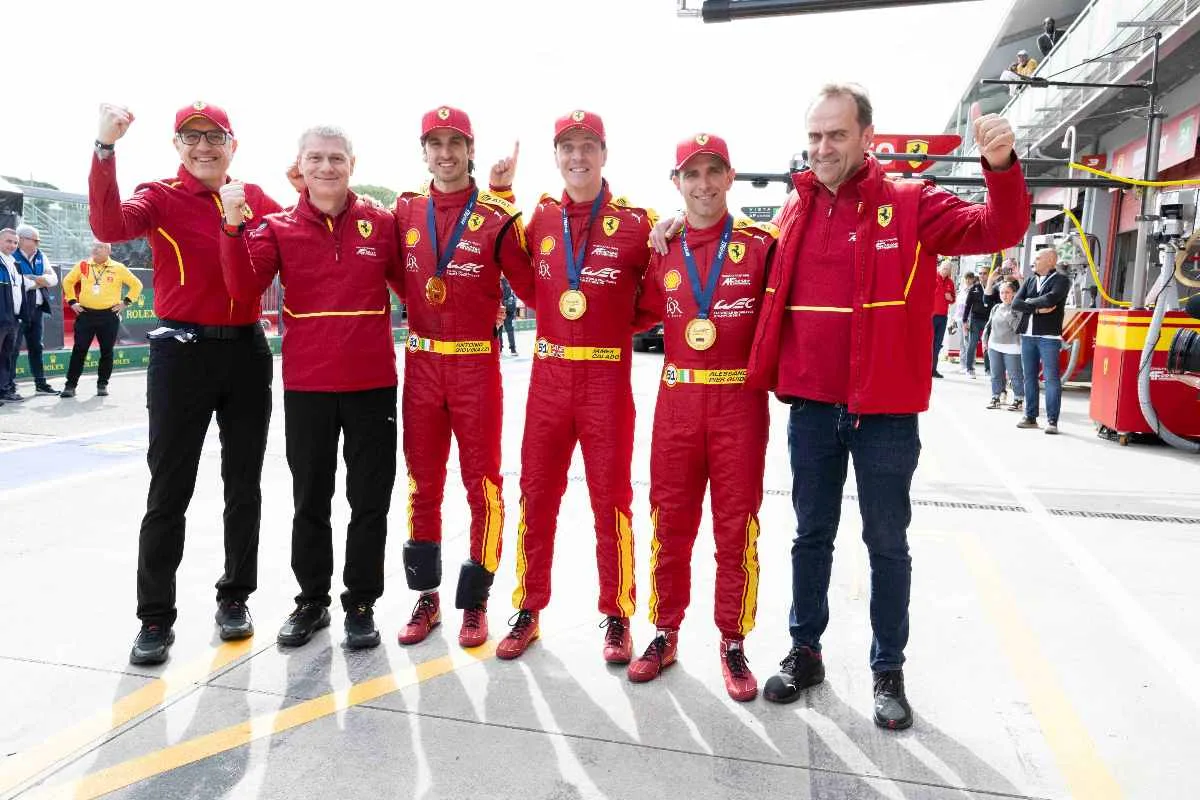 La soddisfazione del team di Maranello