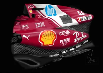 ferrari sf25 fondo sidepod chiara avanzo