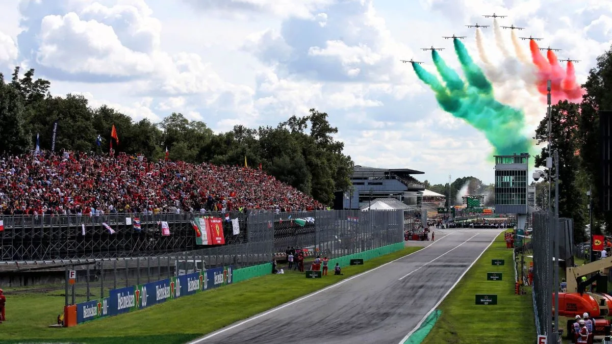 Il podio del Gran Premio di Monza del 2024