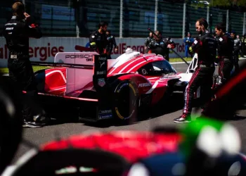 Porsche 963, Porsche Penske Motorsport (#6), Kévin Estre (FRA), Laurens Vanthoor (BEL), Pascal Wehrlein (DEU), FIA WEC, Spa-Francorchamps, 2025, Porsche AG
