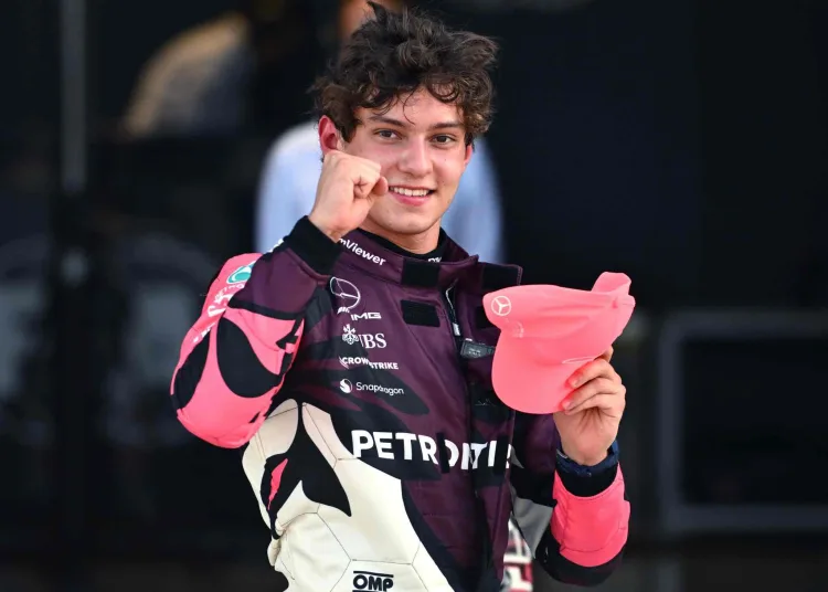 Kimi Antonelli a seguito della Sprint Pole a Miami
