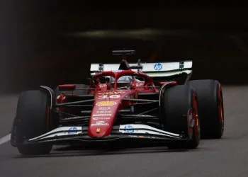gp monaco 2025 fp2 leclerc