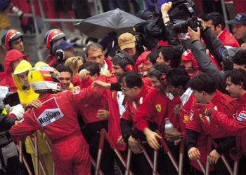 GP Spagna 1996: la prima volta di Schumacher in rosso