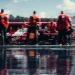 La Ferrari ai box del GP di Imola