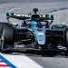 La Mercedes in pista per i test Pirelli