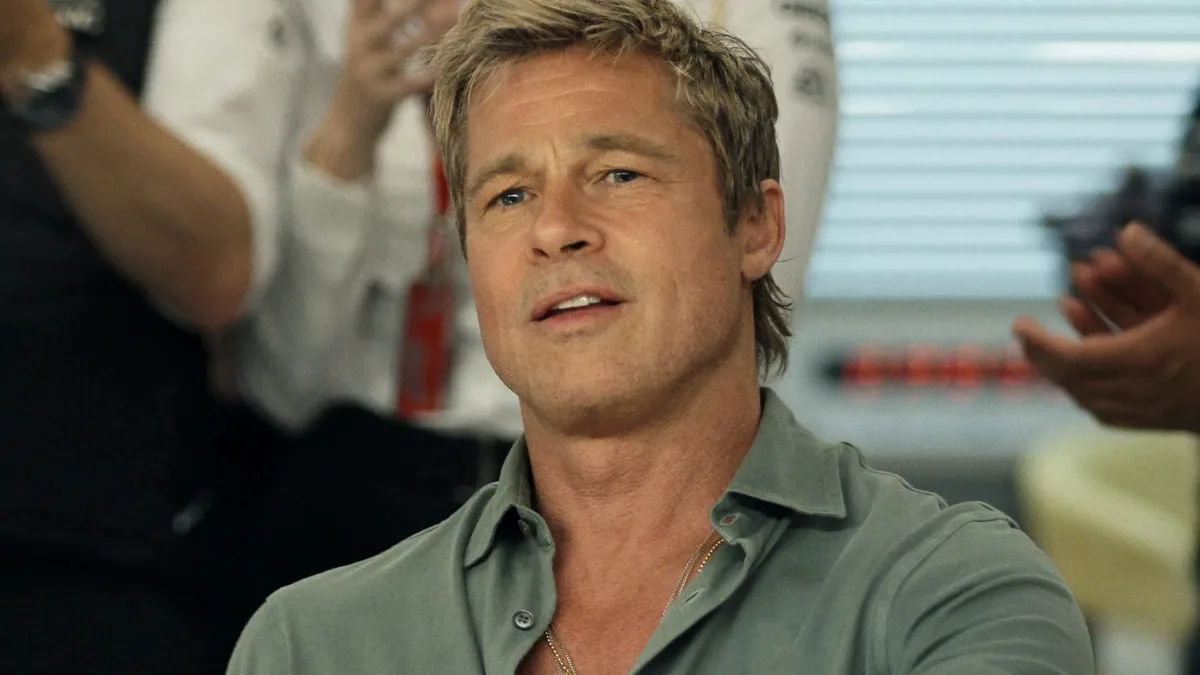 Brad Pitt in "F1"