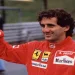 Alain Prost in Ferrari