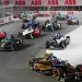 Momenti di gara di un E-Prix del Campionato Mondiale di Formula