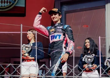 Gabriele Minì sul podio a Monte Carlo