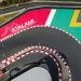 Visuale dell'ultima curva del circuito del Kyalami che dovrebbe ospitare la F1, in Sudafrica